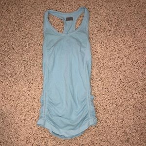 Sky blue athletic tank top